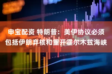 申宝配资 特朗普：美伊协议必须包括伊朗弃核和重开霍尔木兹海峡